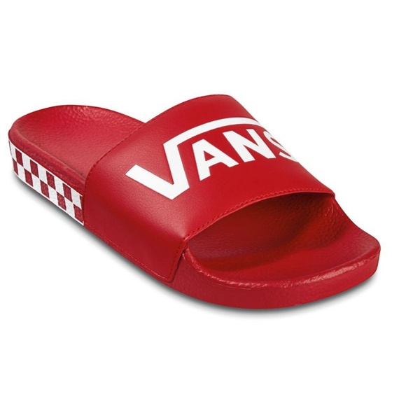red vans slides
